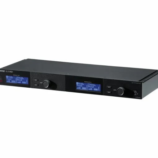 Shure SLX-D Quad Channel Digital Wireless Receiver with Dante Connectivity Band G57