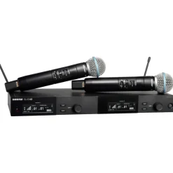 Shure SLXD24D/B58 Dual Wireless Vocal Microphone System With BETA 58 Band G58