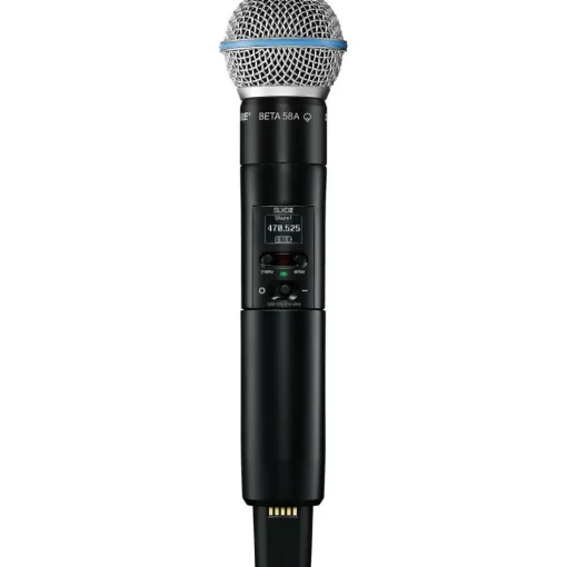 Shure SLXD24D/B58 Dual Wireless Vocal Microphone System With BETA 58 Band G58