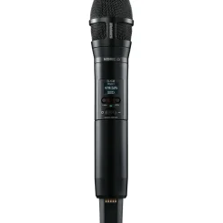 Shure SLXD24D/N8C Dual-Channel Digital Wireless Handheld Microphone System with Nexadyne 8/C Cardioid Capsules (G58: 470 to 514 MHz) Band G58 Black