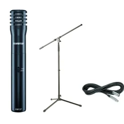 Shure SM137 Condenser Mic with Cable and Stand
