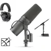 Shure SM7B Mic + TH200X Headphones Podcasting Bundle