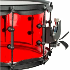 SJC Drums Josh Dun Torch Snare Drum 14 x 6.5 in. Red Acrylic