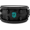 SJC Drums Pathfinder Snare Drum 14 x 6.5 in. Midnight Black Satin