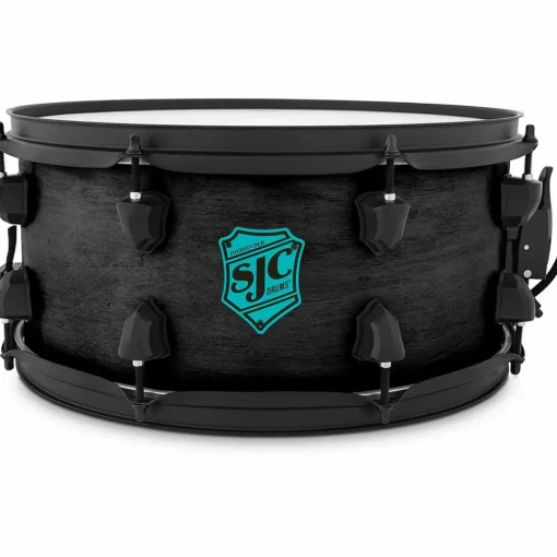 SJC Drums Pathfinder Snare Drum 14 x 6.5 in. Midnight Black Satin