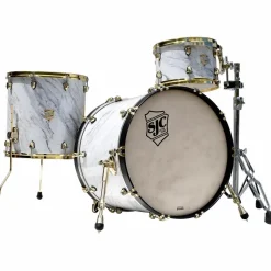 SJC Drums 3-Piece Providence Series Shell Pack Calcutta White