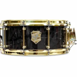 SJC Drums Providence Series Snare Drum with Brass Hardware 14 x 6 in. Obsidian Black