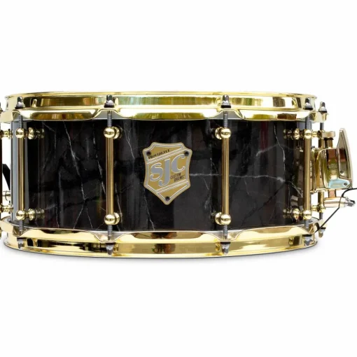 SJC Drums Providence Series Snare Drum with Brass Hardware 14 x 6 in. Obsidian Black