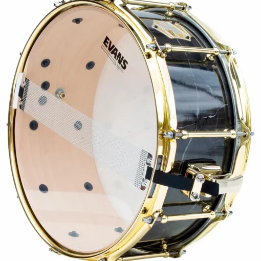 SJC Drums Providence Series Snare Drum with Brass Hardware 14 x 6 in. Obsidian Black
