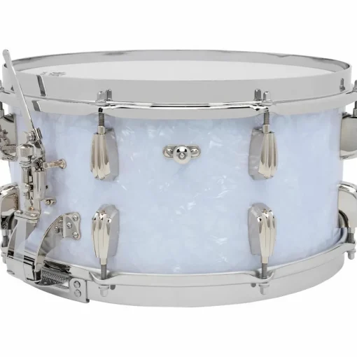 Slingerland Limited-Edition Radio King Finish Ply Maple Snare Drum 14 x 7 in. White Marine Pearl