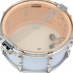 Slingerland Limited-Edition Radio King Finish Ply Maple Snare Drum 14 x 7 in. White Marine Pearl