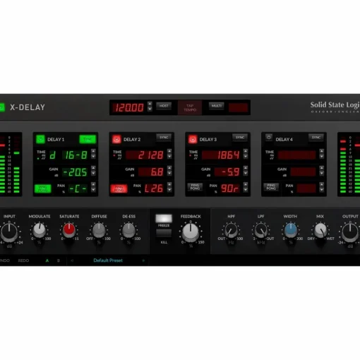 Solid State Logic Software X-Delay Plug-in