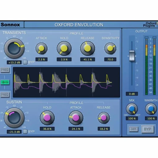 Sonnox Oxford Envolution HD-HDX Plug-in