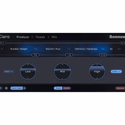 Sonnox Toolbox Claro Native Plug-in
