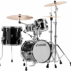 SONOR AQ2 Martini Maple 4-Piece Shell Pack Transparent Black
