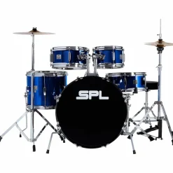 Sound Percussion Labs Junior Kicker 5-Piece Drum Set Metallic Blue