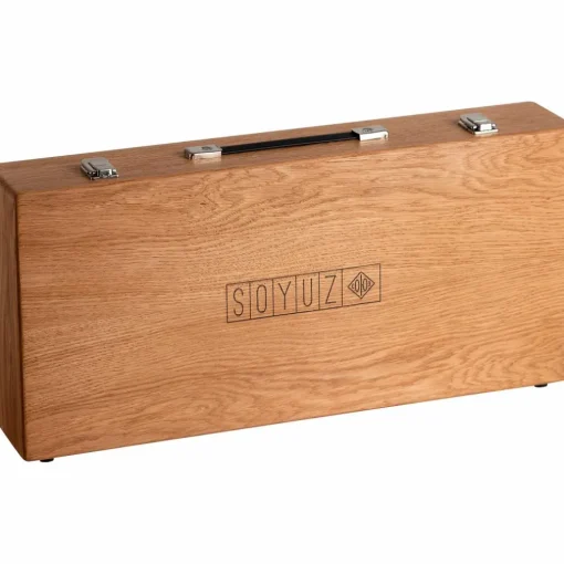 Soyuz Microphones 013 TUBE Matched Pair Small Diaphragm Tube Microphone Single Power Supply Unit with Oak Suitcase (cardioid capsule, 10dB pad)