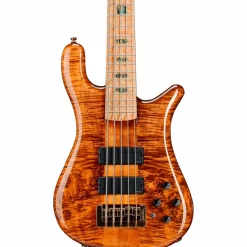 Spector NS5 Quilted Top/Fishman Electronics Tiger Eye