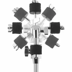 Stagg Double Braced Straight Cymbal Stand Chrome