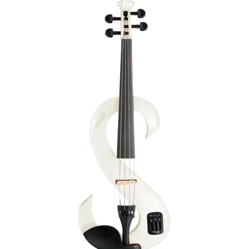 Stagg EVN 44 Series Electric Violin Outfit 4/4 White