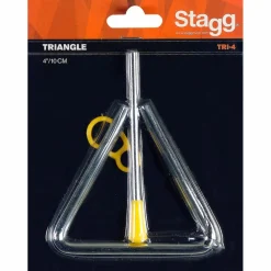 Stagg Triangle with Beater and Suspension System 4 in.