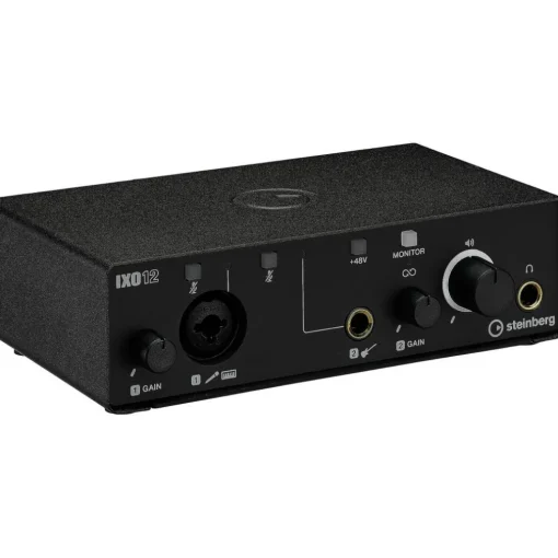 Steinberg IXO12 Audio Interface with One Mic Preamp Black