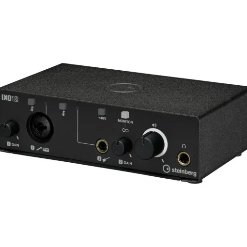Steinberg IXO12 Audio Interface with One Mic Preamp Black