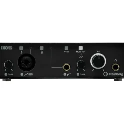 Steinberg IXO12 Audio Interface with One Mic Preamp Black