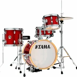 TAMA Club-JAM Flyer 4-Piece Shell Pack With 14" Bass Drum Candy Apple Mist