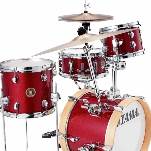 TAMA Club-JAM Flyer 4-Piece Shell Pack With 14" Bass Drum Candy Apple Mist