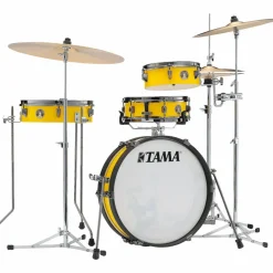 TAMA Club-JAM Pancake 4-Piece Shell Pack With 18" Bass Drum Electric Yellow