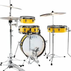 TAMA Club-JAM Pancake 4-Piece Shell Pack With 18" Bass Drum Electric Yellow