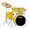 TAMA Imperialstar 5-Piece Complete Drum Set With 18" Bass Drum Electric Yellow