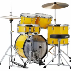 TAMA Imperialstar 5-Piece Complete Drum Set With 18" Bass Drum Electric Yellow