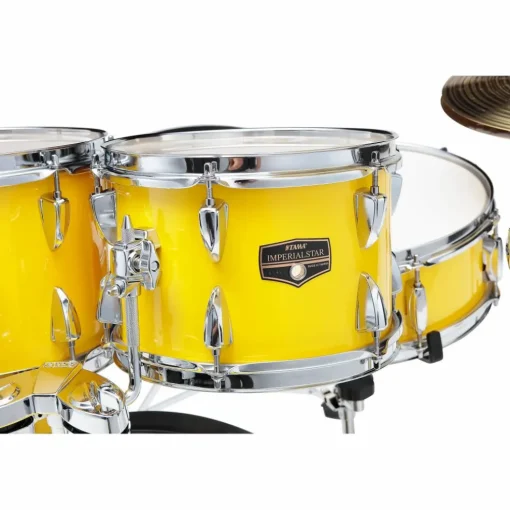 TAMA Imperialstar 5-Piece Complete Drum Set With 18" Bass Drum Electric Yellow