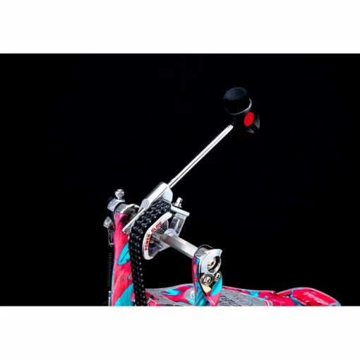 TAMA Limited-Edition 50th Anniversary Iron Cobra Power Glide Coral Swirl Double Pedal