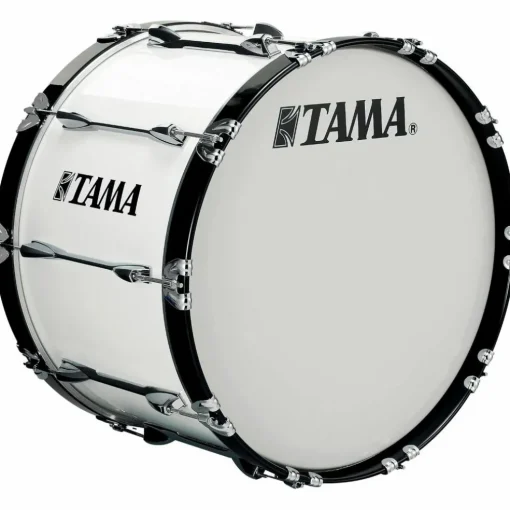 Tama Marching 22 x 14 in. Starlight Marching Bass Drum Sugar White