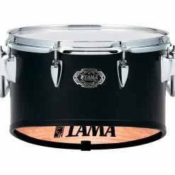 Tama Marching Fieldstar Marching Tenor Drum, Solo with Power Cut, Satin Black 14 x 11.5 in.
