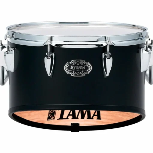 Tama Marching Fieldstar Marching Tenor Drum, Solo with Power Cut, Satin Black 14 x 11.5 in.