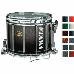 Tama Marching Maple Snare Drum Dark Stardust Fade 12x14