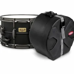 TAMA S.L.P. Big Black Steel Snare Drum With SKB Case