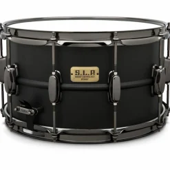 TAMA S.L.P. Big Black Steel Snare Drum With SKB Case