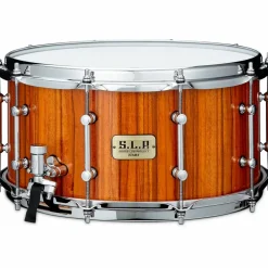 TAMA S.L.P. Limited-Edition G-Maple Snare Drum 14 x 7 in. Gloss Natural Zebrawood