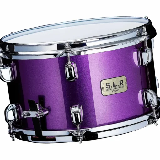 TAMA S.L.P. Mod Bubinga Snare Drum - Clay Aeschliman Artist Model 12 x 7 in. Galactic Purple