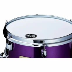 TAMA S.L.P. Mod Bubinga Snare Drum - Clay Aeschliman Artist Model 12 x 7 in. Galactic Purple