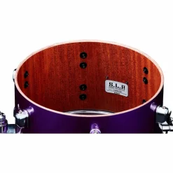 TAMA S.L.P. Mod Bubinga Snare Drum - Clay Aeschliman Artist Model 12 x 7 in. Galactic Purple