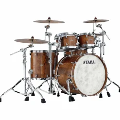 TAMA STAR Walnut 3-Piece Shell Pack With 20" Bass Drum Roasted Japanese Chestnut