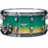 TAMA Starclassic Maple Snare Drum With Smoked Black Nickel Shell Hardware 14 x 6.5 in. Marine Shoreline Movingui Fade