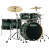 TAMA Starclassic Performer 5-Piece Shell Pack With 22" Bass Drum and Black Nickel Hardware Molten Steel Blue Burst