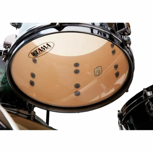 TAMA Starclassic Performer 5-Piece Shell Pack With 22" Bass Drum and Black Nickel Hardware Molten Steel Blue Burst